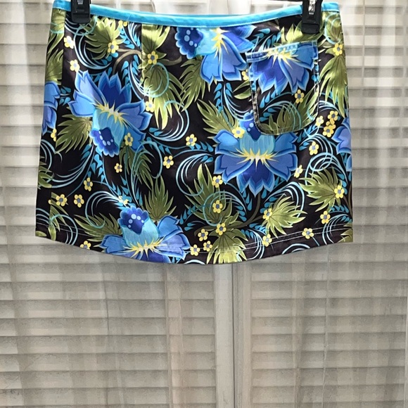BILLABONG Women’s Reversible Tropical Print Skirt. Sz Waist 32. - Picture 3 of 7